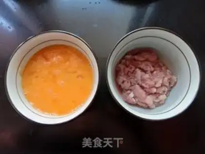 Make Meat and eggs step 0