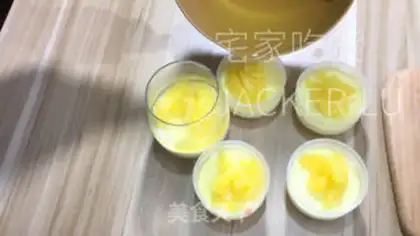 Make Orange milk pudding step 12
