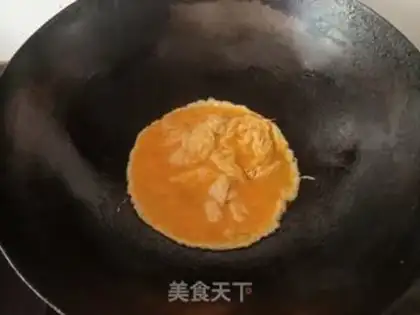 Make Meat and eggs step 1