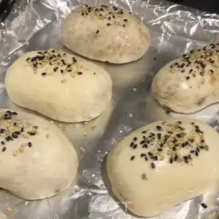 Make Roasted wheat embryos, heart buns step 13