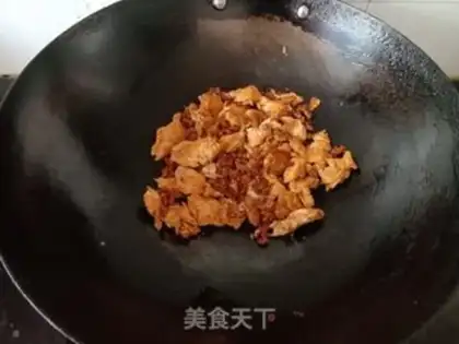 Make Meat and eggs step 5