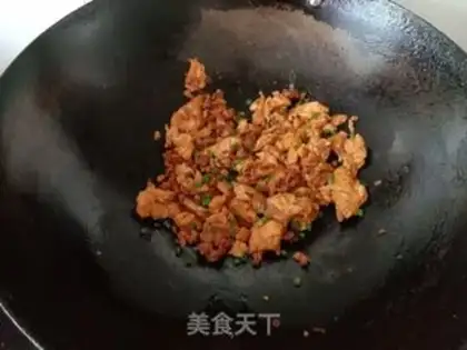 Make Meat and eggs step 7