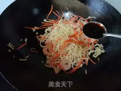 Make ♪ Candle shrimp noodles ♪ step 5