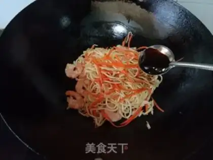 Make ♪ Candle shrimp noodles ♪ step 6