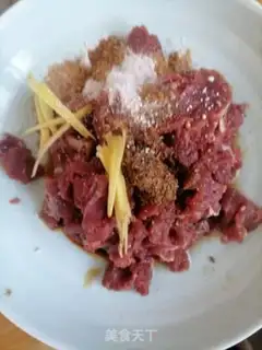Make Celery beef step 1