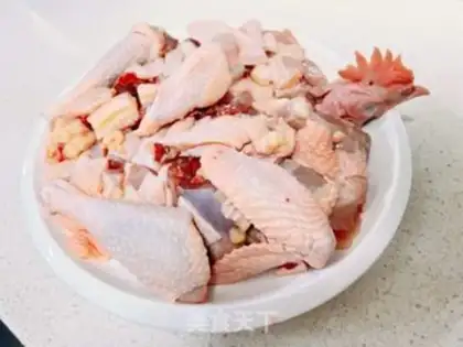 Make Fries, fried chicken step 1