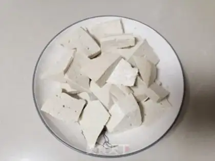 Make Sea cucumber tofu step 0