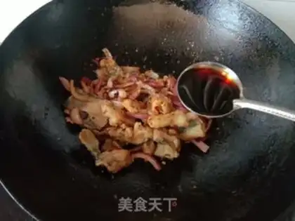 Make Spicy black fish bones step 8