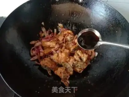 Make Spicy black fish bones step 9