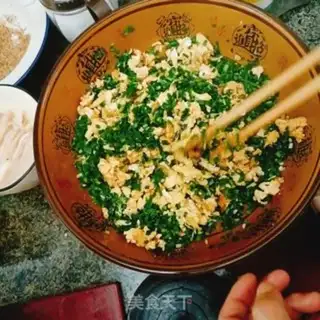 Make Egg dumplings step 6