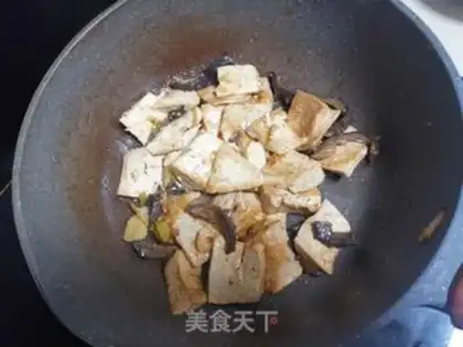 Make Sea cucumber tofu step 7
