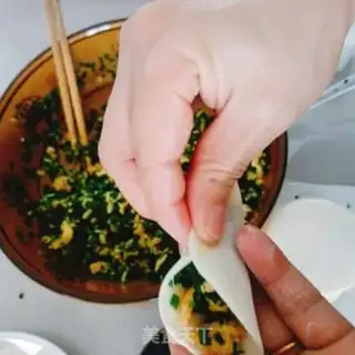 Make Egg dumplings step 9