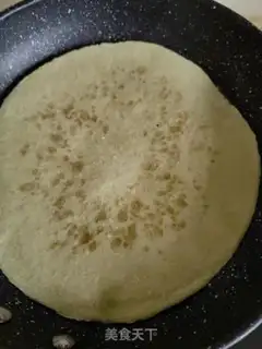 Make Spinach egg burrito step 0