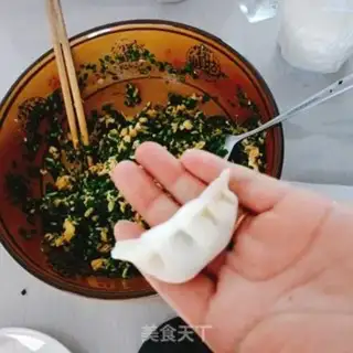 Make Egg dumplings step 10