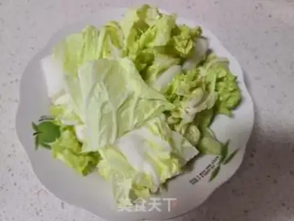 Make Carrot fan fried meat step 1