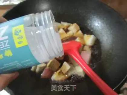 Make Frozen tofu with red radish step 6
