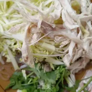 Make Pink cabbage with chicken chest step 10