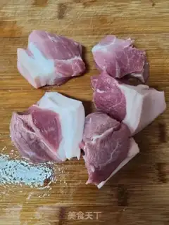 Make Carrot fan fried meat step 4
