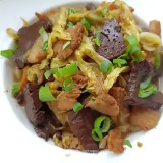 Make Pork-blooded sauerkraut step 15