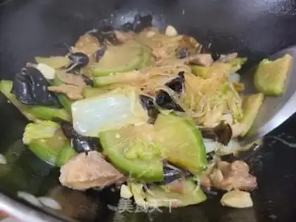 Make Carrot fan fried meat step 10