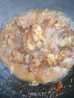Make Red burning fan bones step 5