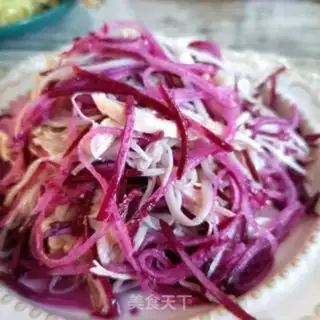 Make Chicken chests, ginseng mushrooms, purple beauty step 8