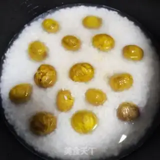 Make Meat mustard fried rice step 1