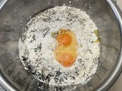 Make Fried leaf step 0