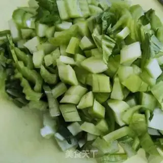 Make Meat mustard fried rice step 3