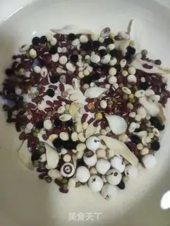 Make Five grains of rice sesame paste step 0