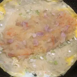 Make Bacon potato burrito step 12
