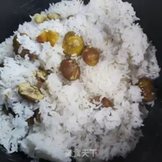Make Meat mustard fried rice step 7