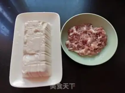 Make Spicy lint tofu step 0