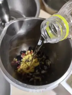Make Five grains of rice sesame paste step 5