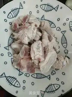 Make Carrot burn ribs step 1