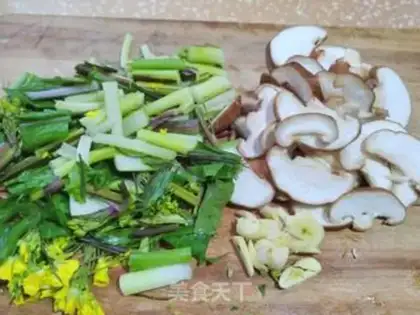 Make The mushrooms step 1