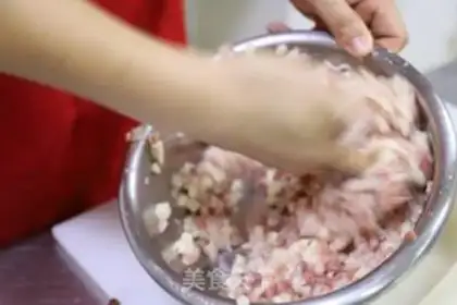 Make Tofu lion head step 1