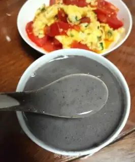 Make Five grains of rice sesame paste step 7