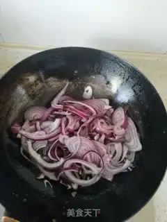 Make Onion fried meat step 5