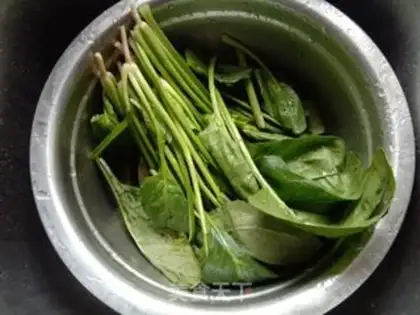 Make Scorch spinach step 0