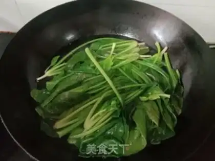 Make Scorch spinach step 3