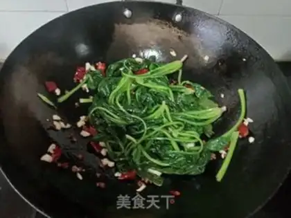 Make Scorch spinach step 6