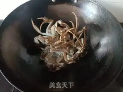 Make Spicy crabs step 2