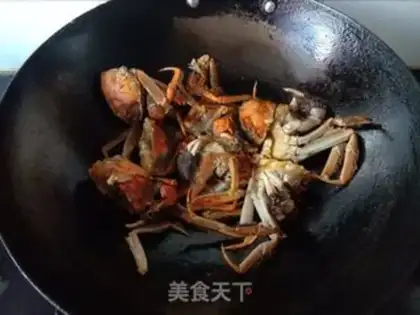 Make Spicy crabs step 3