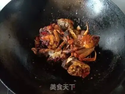 Make Spicy crabs step 6