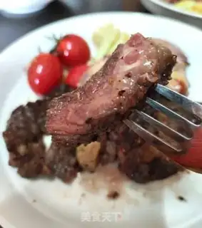 Make Black pepper steak step 8