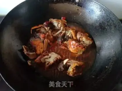 Make Spicy crabs step 7