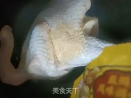 Make Salt chicken step 2