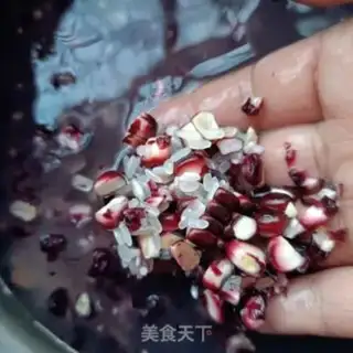 Make Purple corn congee step 4