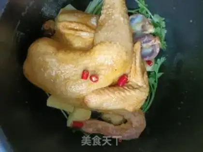 Make Salt chicken step 5